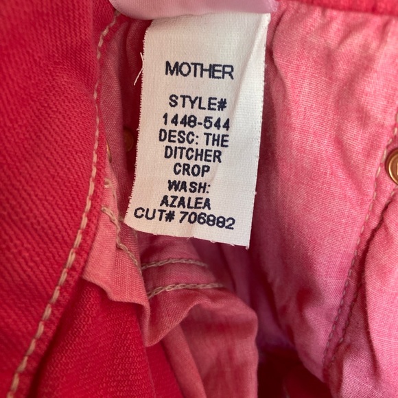 Mother Superior The Ditcher Crop size 28 Azalea wash - Picture 5 of 13